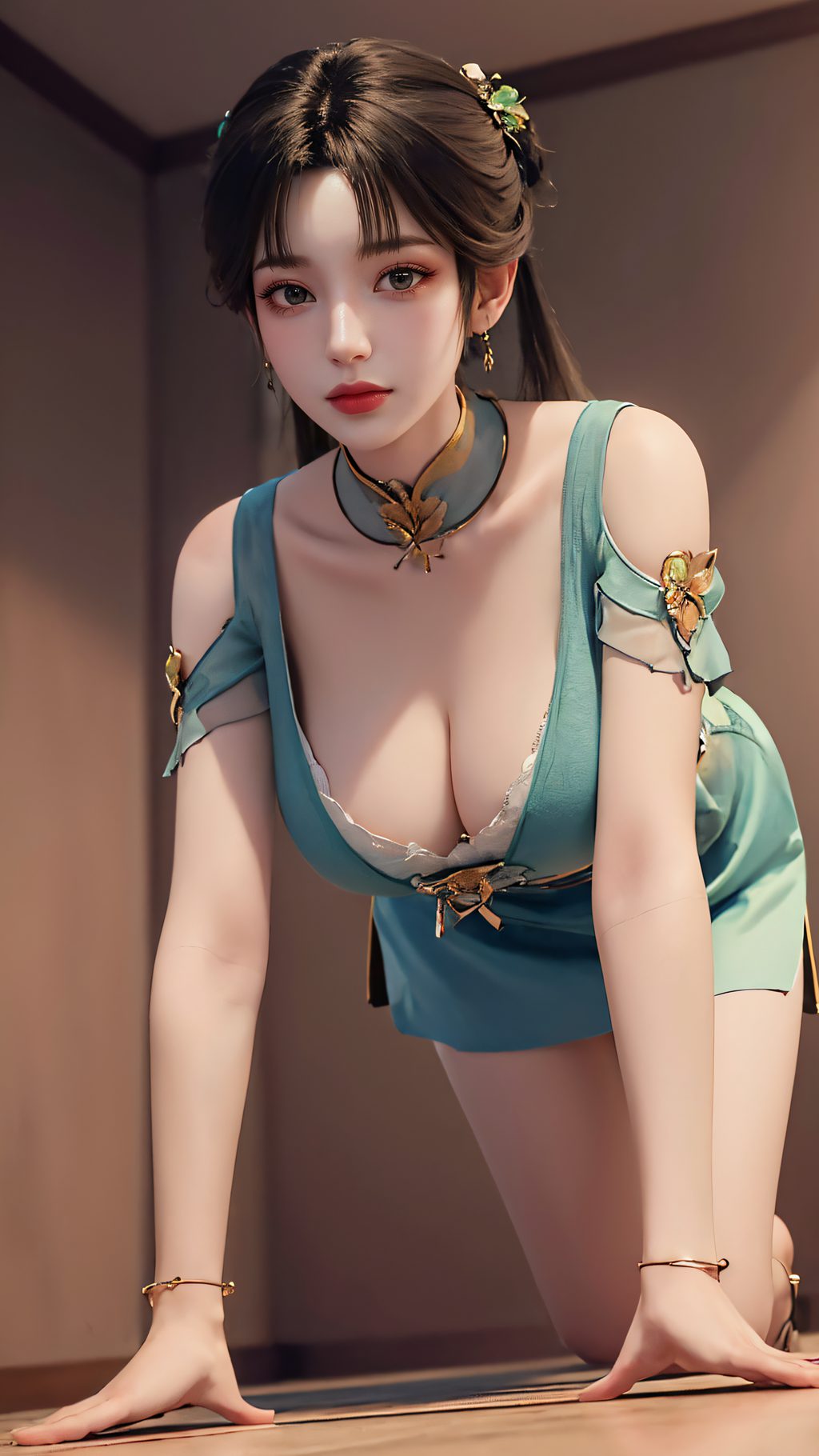[AI绘画] 碧瑶 [44P/269MB] AI美女-第1张