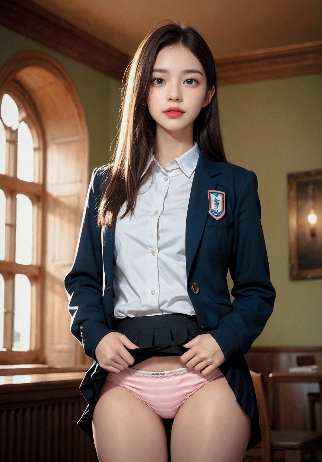 [AI绘画] 校服 [23P/107MB] AI美女-第3张