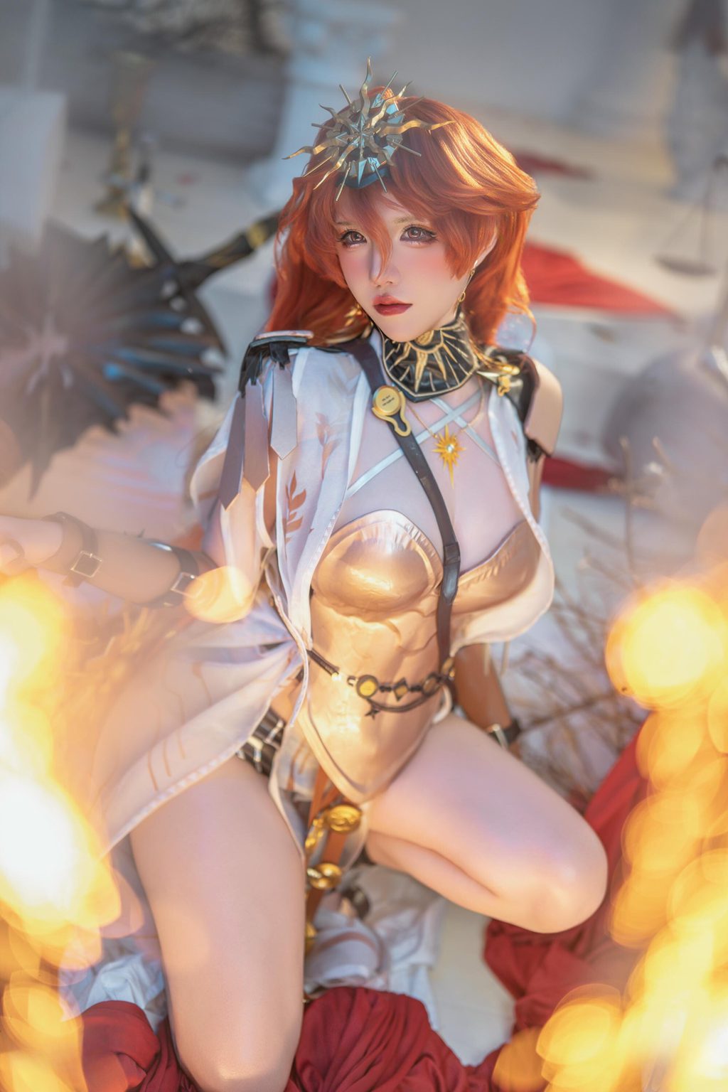 微博人气Coser@阿薰kaOri 鸣潮 奥古斯塔 [359P/2V/1.70G] 网红写真-第1张