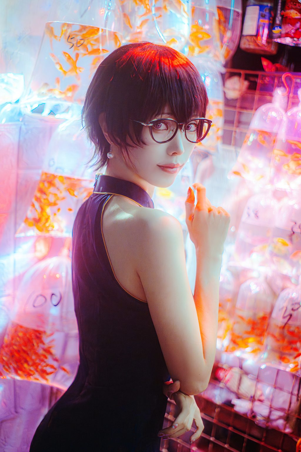 台湾Coser@ ElyEE子 2025年10月订阅C.Kujorai B 鯨井B [32P3V256MB] 网红写真-第2张