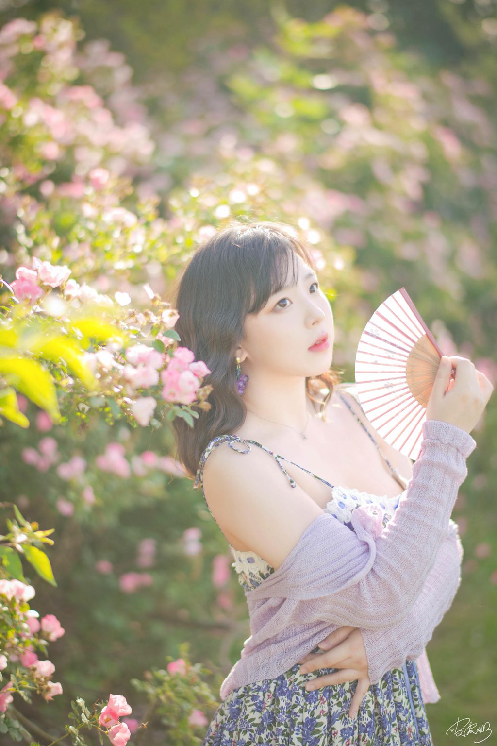 微博人气博主@皮皮奶可可爱了啦 蔷薇花 [37P/784MB] 网红写真-第2张