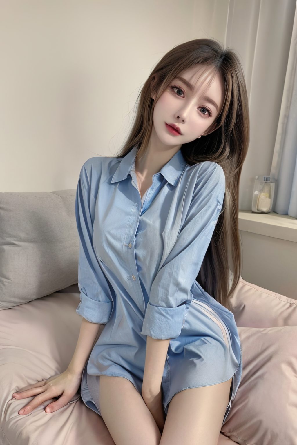 [AI绘画] 酷酷的御姐 [48P/188MB] AI美女-第3张