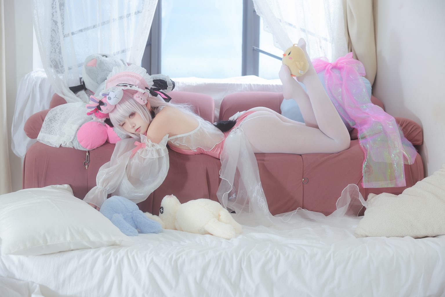 动漫博主@G44不会受伤 碧蓝航线 哈尔福德 [39P/349MB] 网红写真-第4张