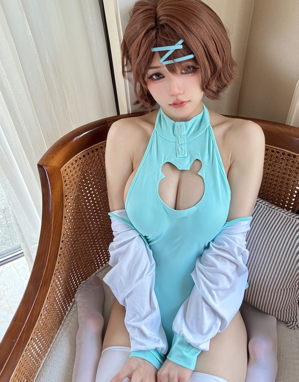 人气Coser@小仓千代 樋口円香泳装[38P-99M] 网红写真-第1张