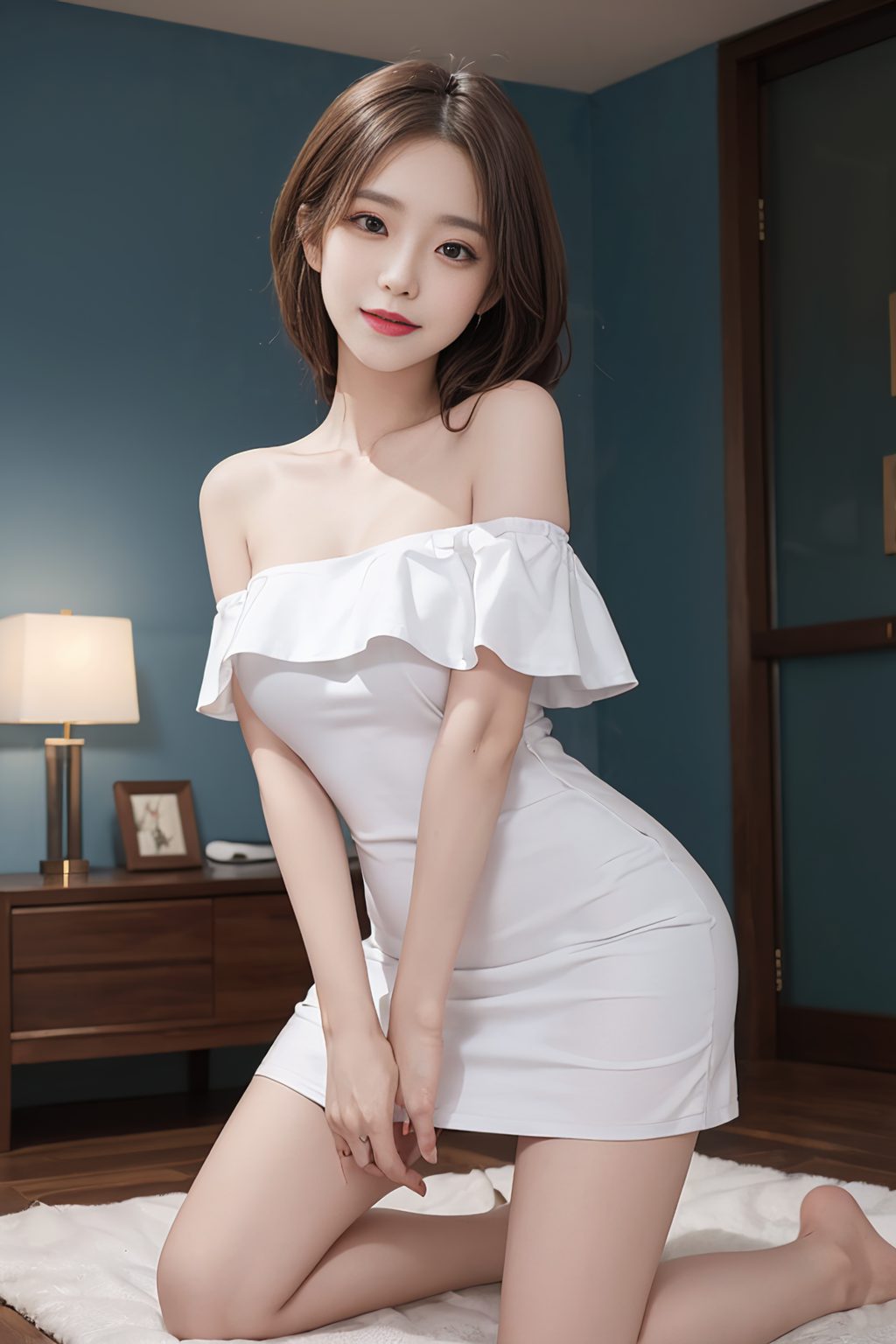[AI绘画] 清纯美女双手抱头跪姿-4K [22P/97MB] AI美女-第4张