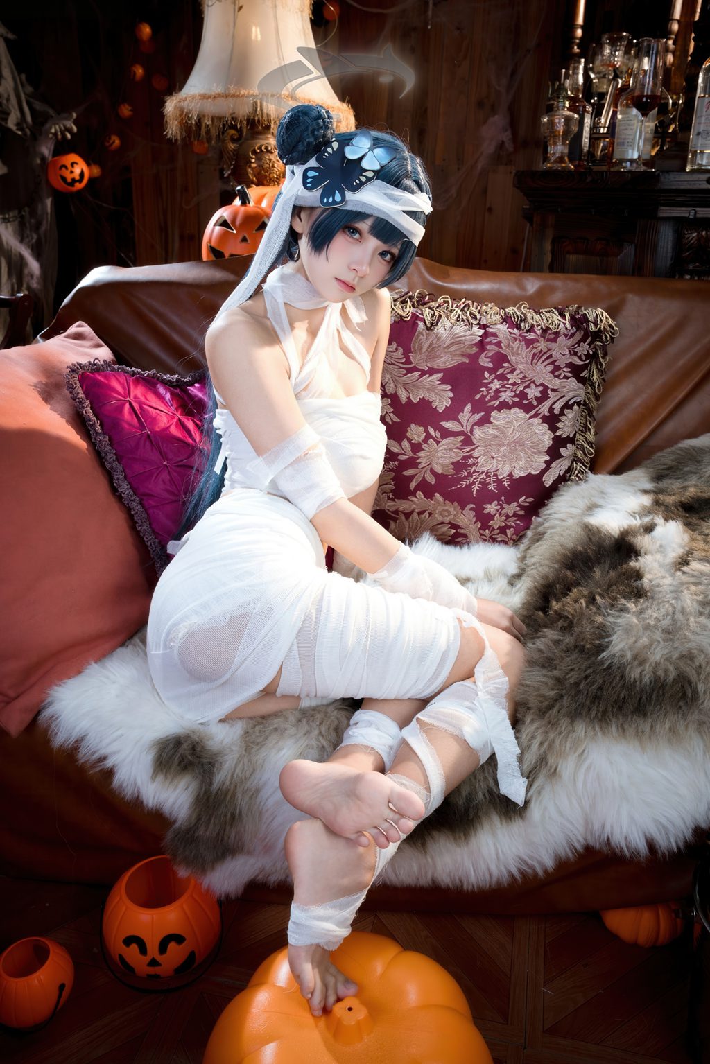 人气Coser@九柒喵 好美+妃咲万圣节 [51P/842MB] 网红写真-第2张