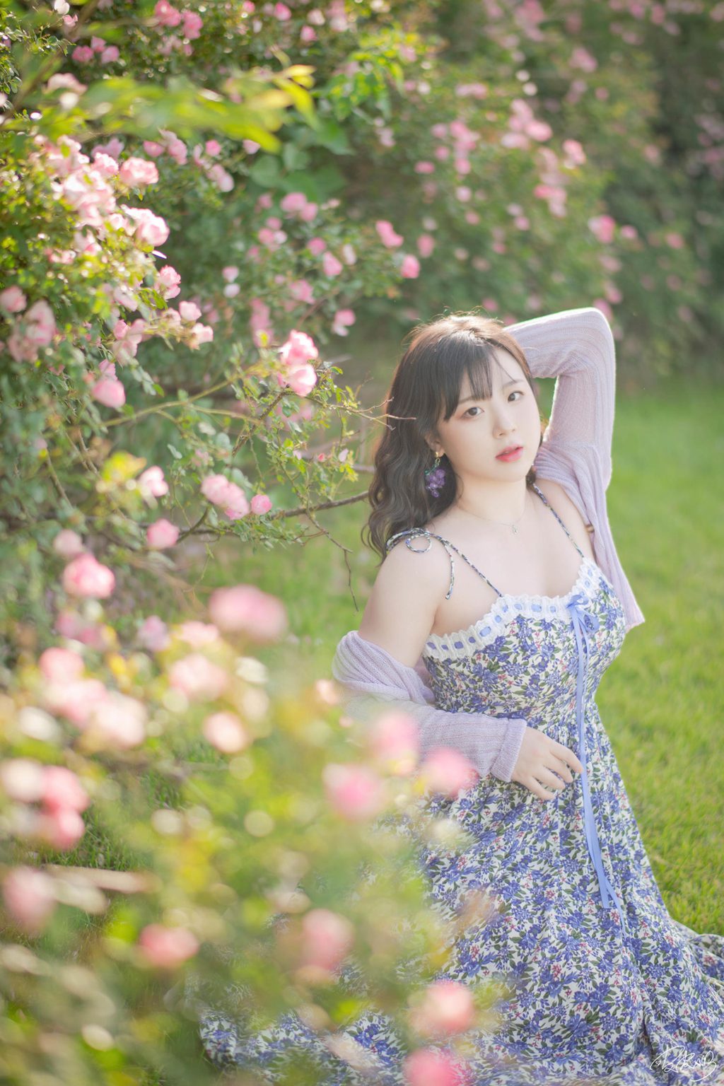 微博人气博主@皮皮奶可可爱了啦 蔷薇花 [37P/784MB] 网红写真-第3张