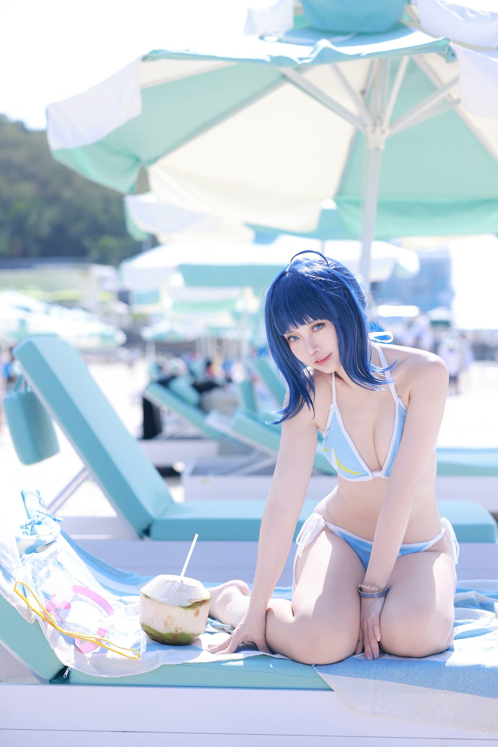 .动漫博主@G44不会受伤 败犬女主太多了 八奈见杏菜 泳装 [29P/292MB] 网红写真-第4张