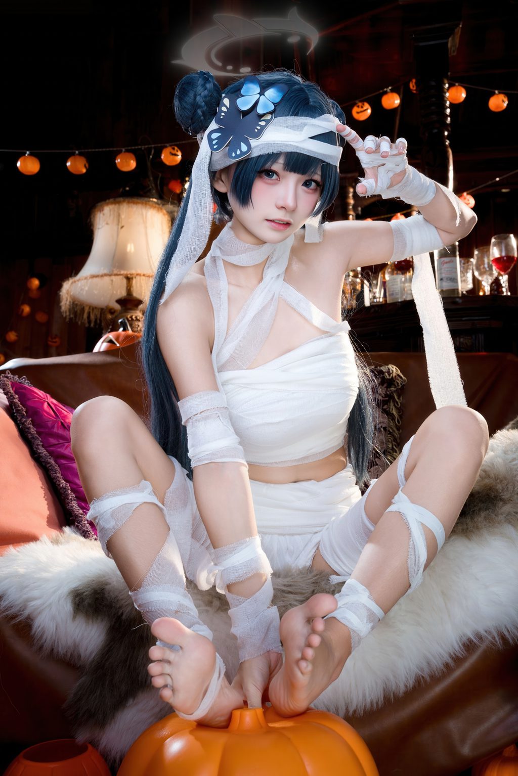 人气Coser@九柒喵 好美+妃咲万圣节 [51P/842MB] 网红写真-第4张