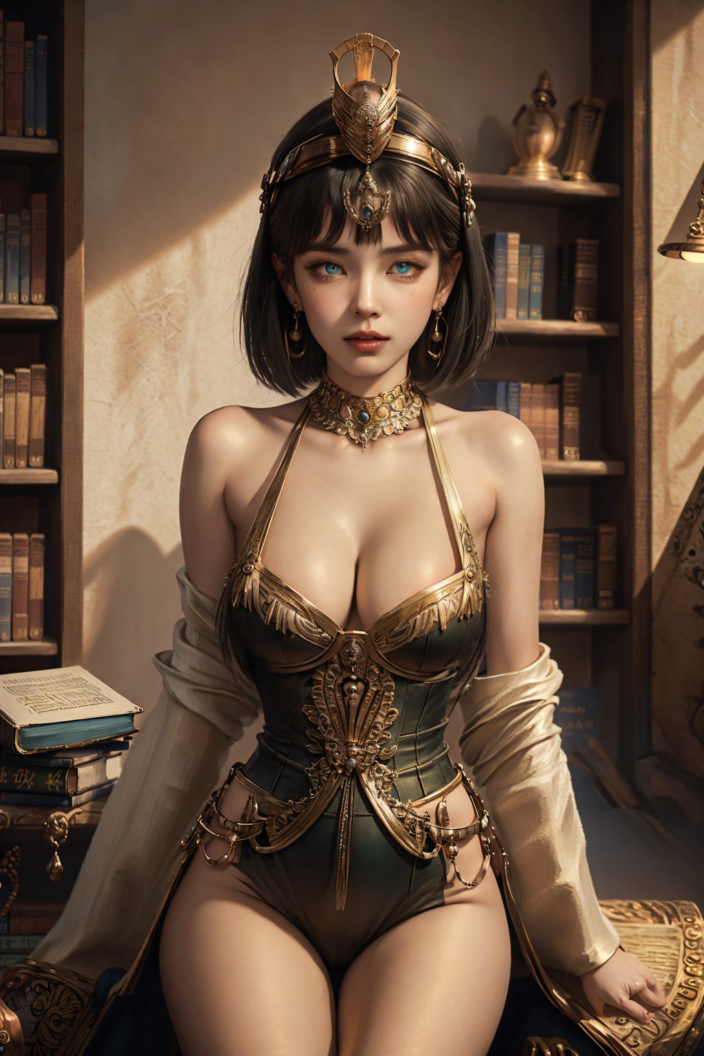[AI绘画] 埃及艳后 [20P/216MB] AI美女-第2张