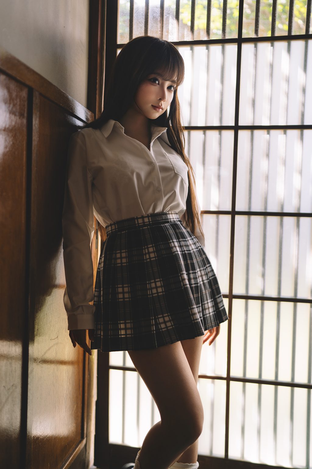 知名动漫博主@蠢沫沫 JK [32P/398MB] 网红写真-第2张