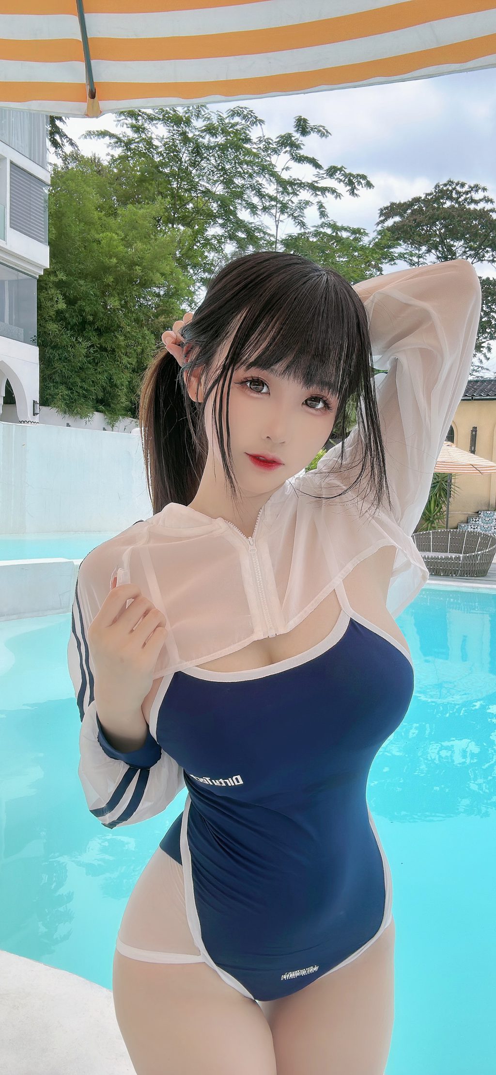 动漫博主@miko酱ww 泳装 [50P/152MB] 网红写真-第1张
