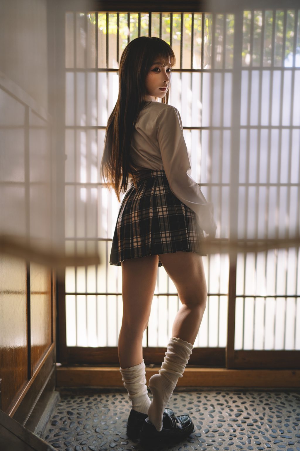 知名动漫博主@蠢沫沫 JK [32P/398MB] 网红写真-第4张