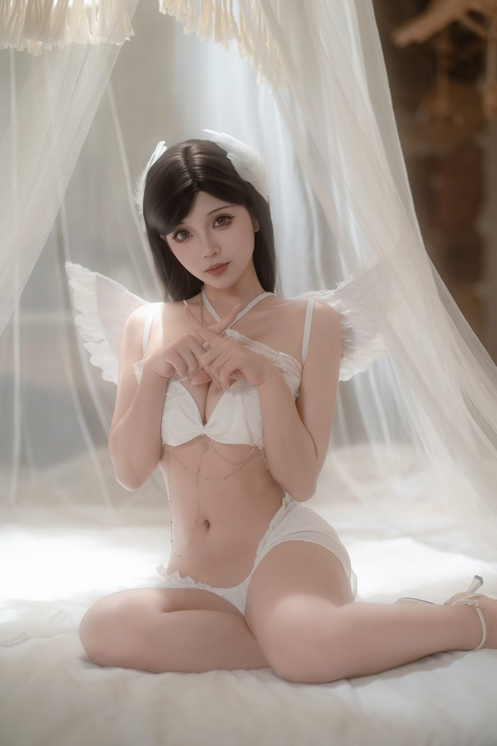动漫博主@Bangni邦尼 天使 [80P/4V/655MB] 网红写真-第3张