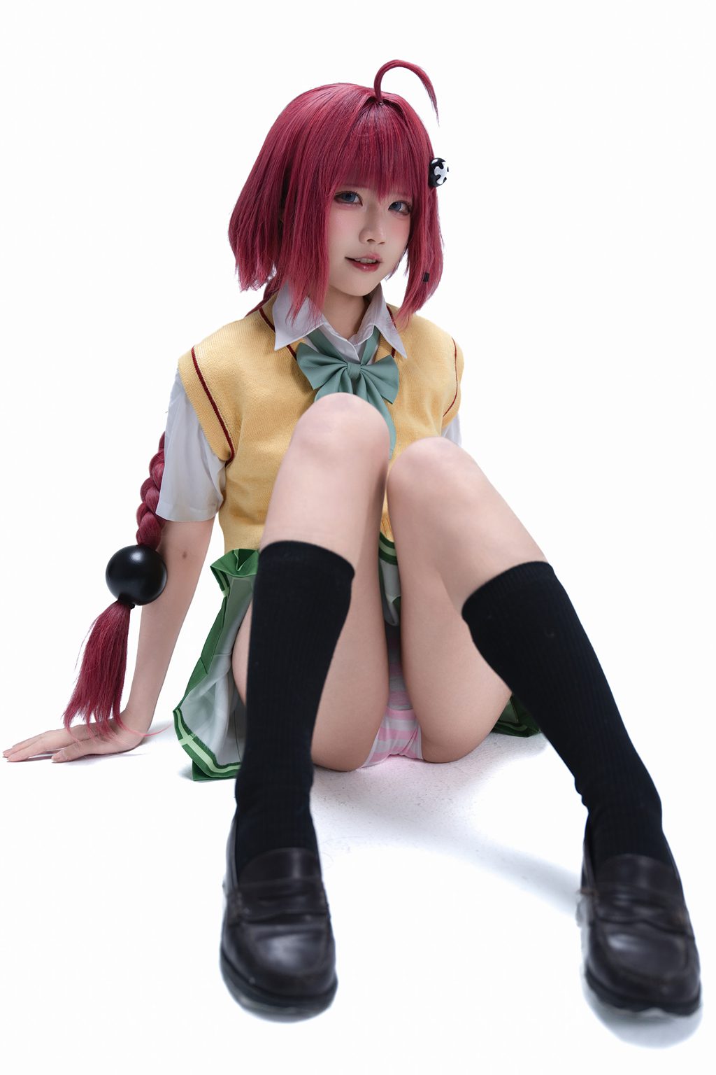 动漫博主@清水凪 To Love 黑咲芽亚jk [58P/233MB] 网红写真-第3张