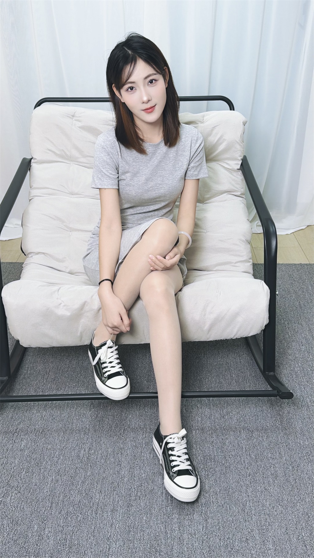丝韵摄影 NO.3376 阿娇 素色紧身包臀裙 [136P/1V/2.28GB] 丝韵摄影-第3张