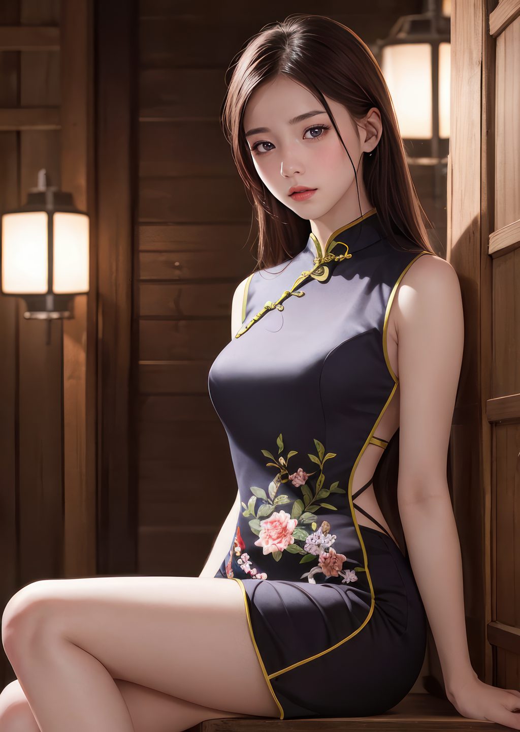 [AI绘画] 旗袍 [36P/449MB] AI美女-第3张