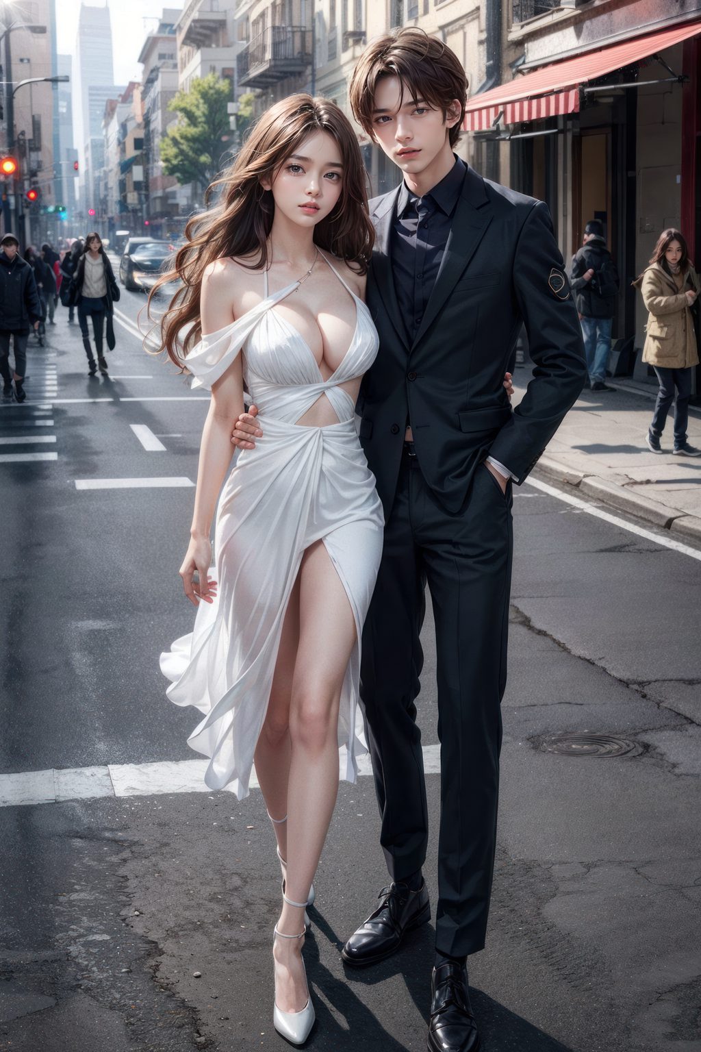 [AI绘画] 郎才女貌 [10P/99MB] AI美女-第3张