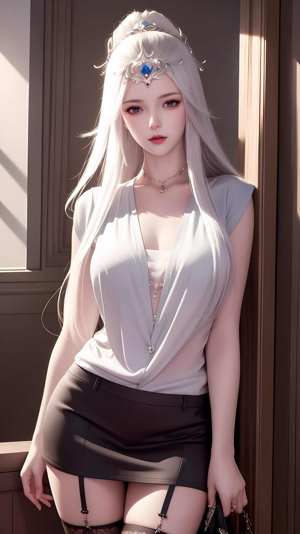 [AI绘画] 都市丽人波塞西 [66P/217MB] AI美女-第3张