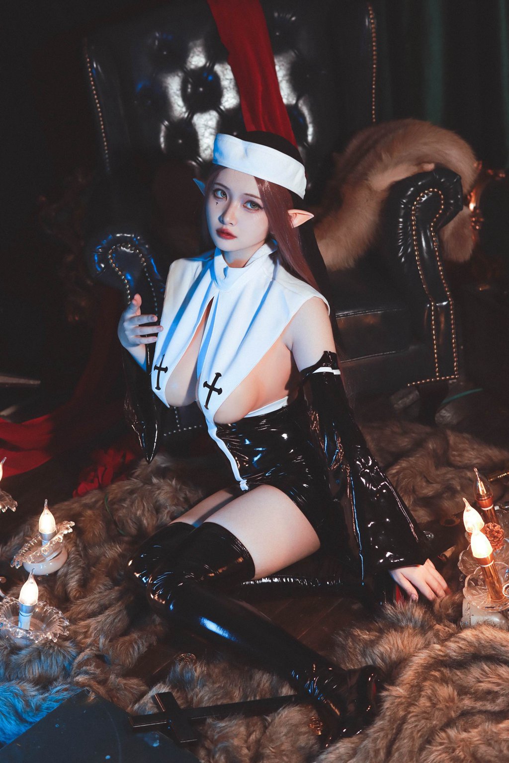 人气Coser@屿鱼 毒蛇兔女郎T2 [66P/289MB] 网红写真-第2张