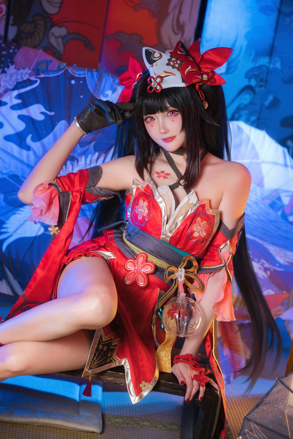动漫Coser@瓜希酱 崩坏星穹铁道 花火 [21P/96MB] 网红写真-第1张