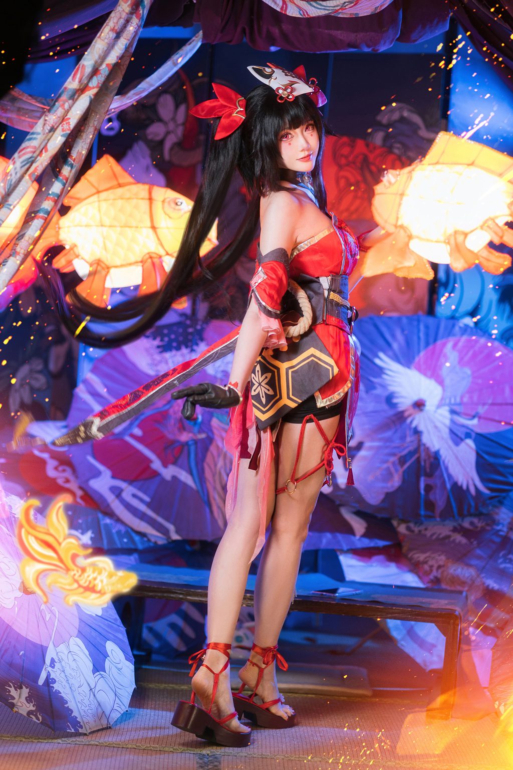 动漫Coser@瓜希酱 崩坏星穹铁道 花火 [21P/96MB] 网红写真-第2张