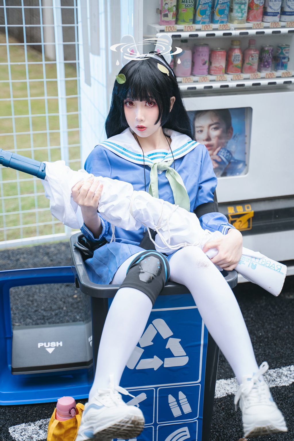 动漫博主@小和甜酒 蔚蓝档案 霞沢美游 [82P/660MB] 网红写真-第1张
