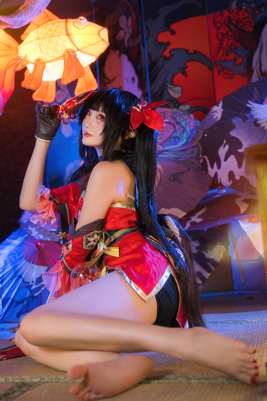动漫Coser@瓜希酱 崩坏星穹铁道 花火 [21P/96MB] 网红写真-第3张