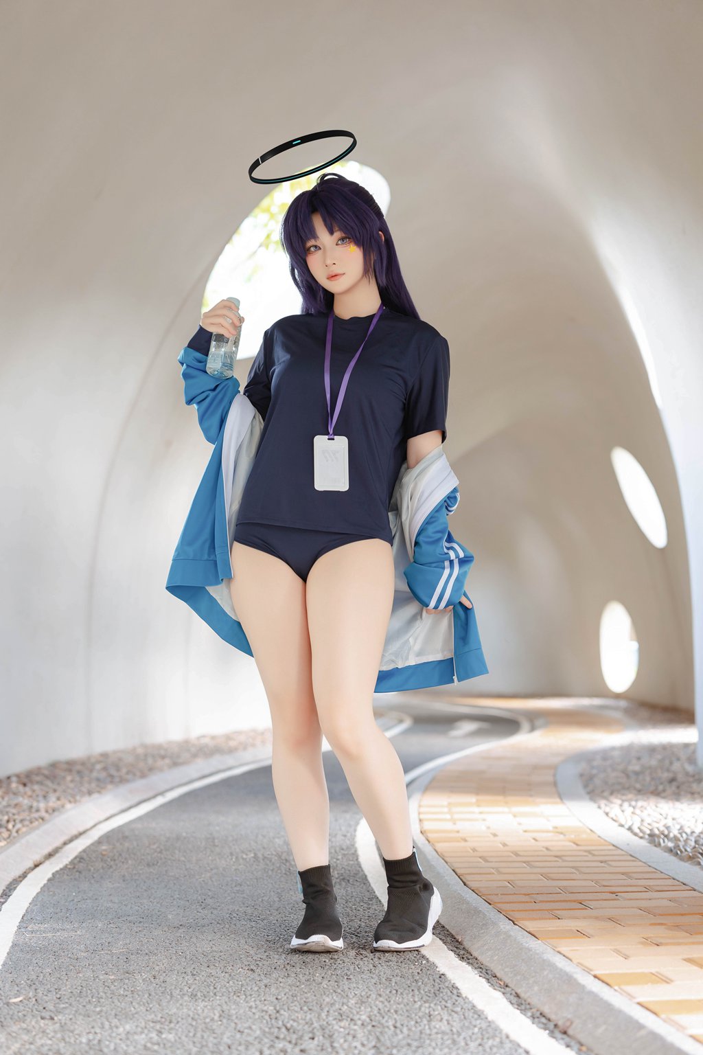 人气Coser@屿鱼 优香体操服T2 [40P/157MB] 网红写真-第4张