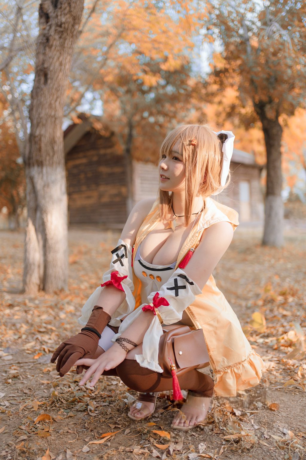 人气Coser@阿半今天很开心 莱莎的炼金工房 莱莎 [29P/189MB] 网红写真-第1张