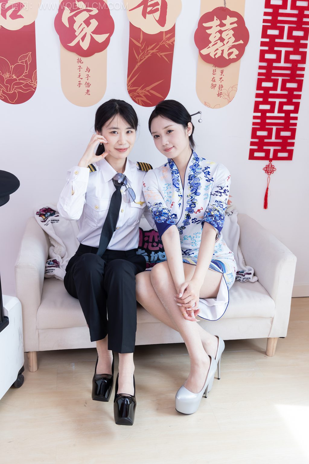 物恋传媒 NO.2759 菜菜&橙子-繁花落尽 [226P/1V/5.95G] 其它写真-第1张