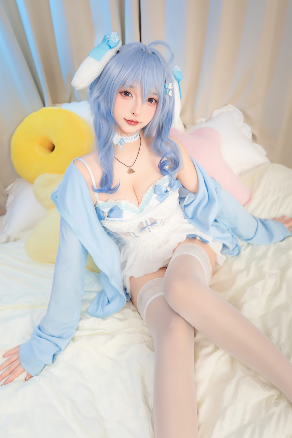 网红Coser@神楽坂真冬写真 原神 甘雨降临 [75P/2V/742MB] 网红写真-第2张