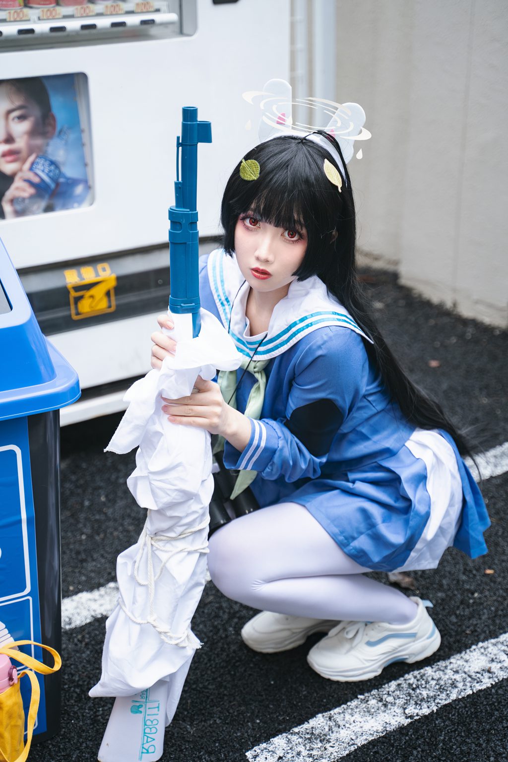 动漫博主@小和甜酒 蔚蓝档案 霞沢美游 [82P/660MB] 网红写真-第4张