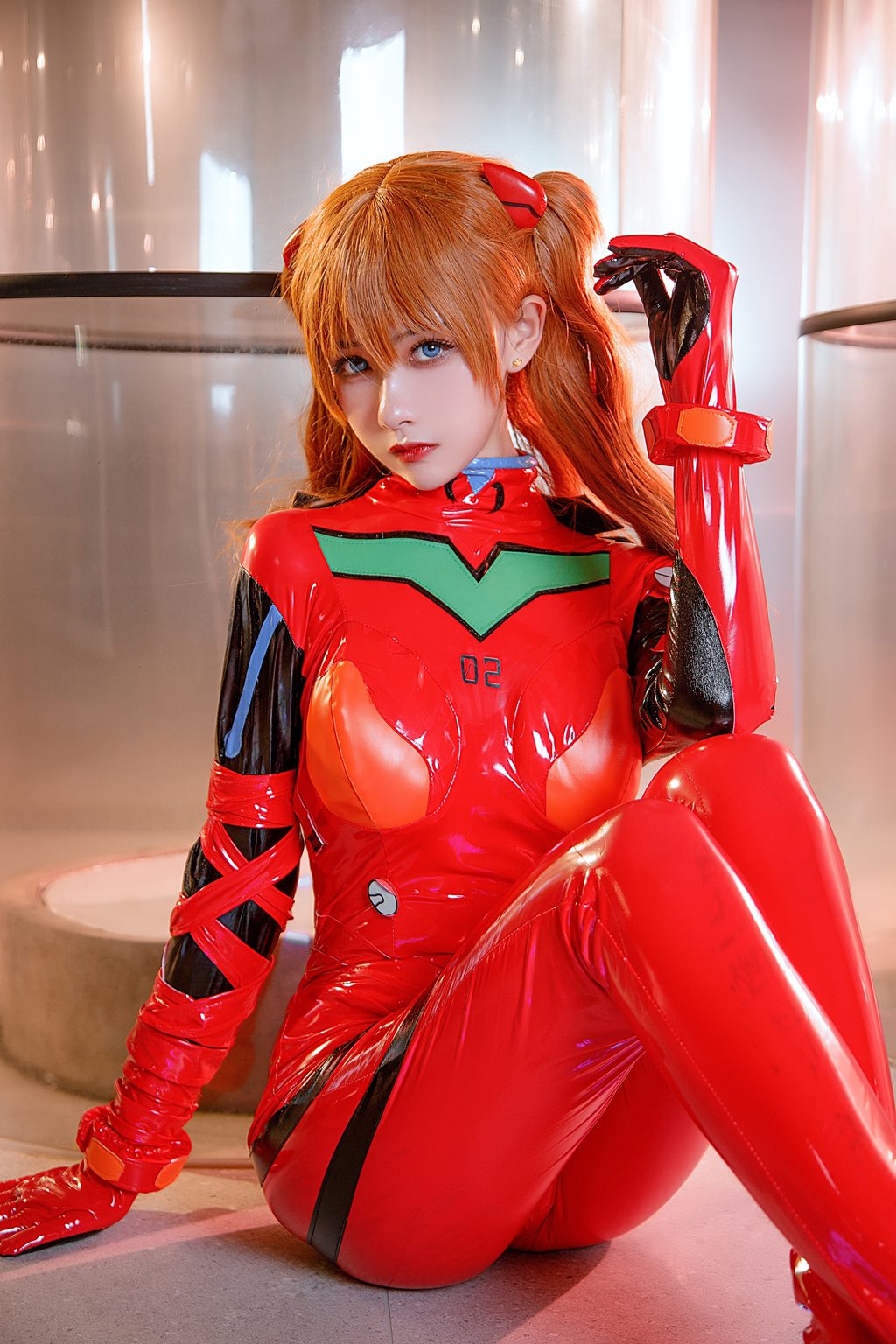 动漫Coser@瓜希酱&Momoko葵葵 EVA 双厨狂喜版 [62P/388MB] 网红写真-第4张