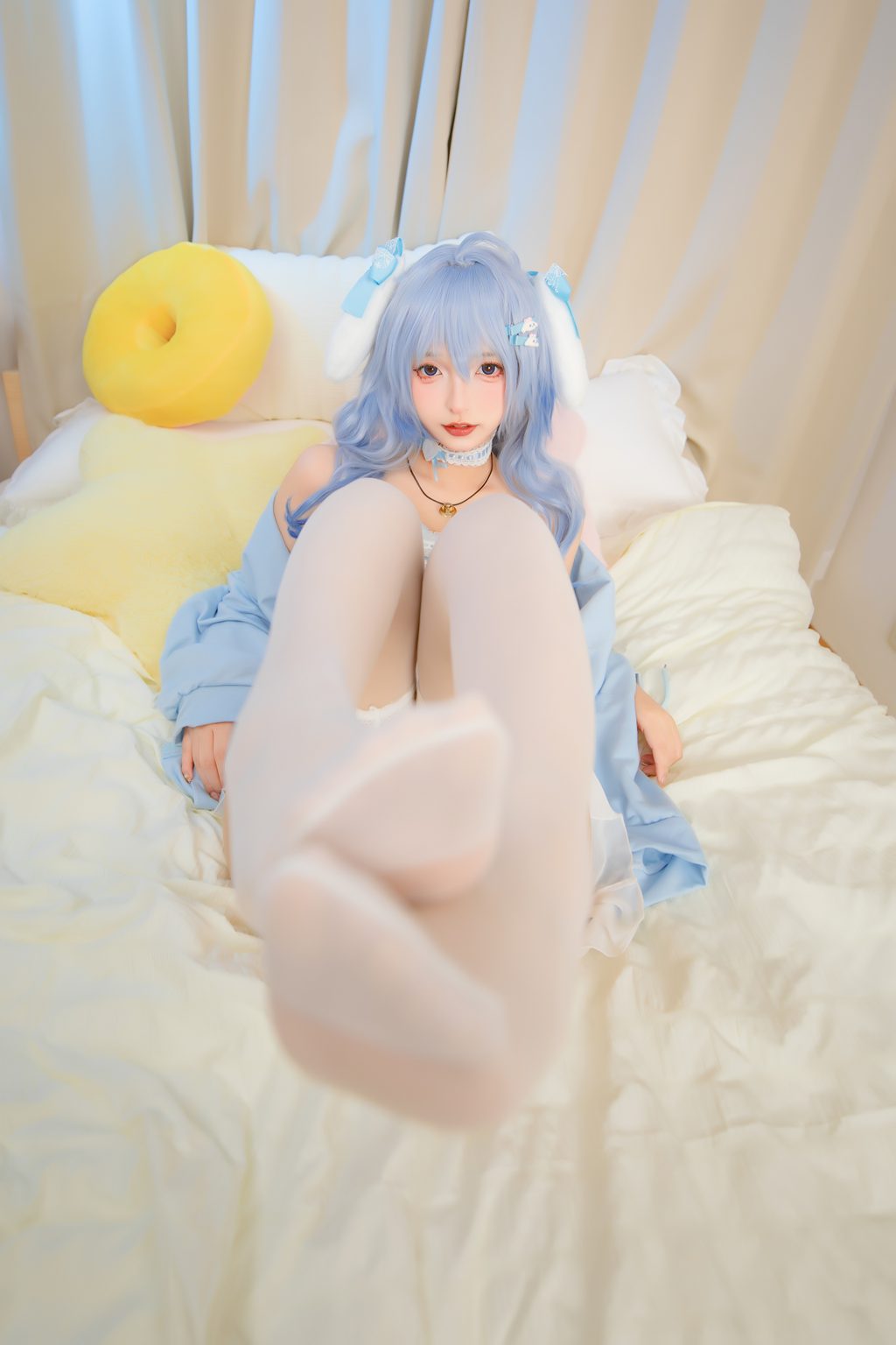 网红Coser@神楽坂真冬写真 原神 甘雨降临 [75P/2V/742MB] 网红写真-第3张