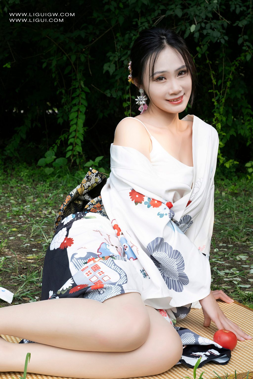 [Ligui丽柜] 2026.05.29 和风夏韵·丝腿魅影 Qingqing [51P/84MB] Ligui丽柜-第2张