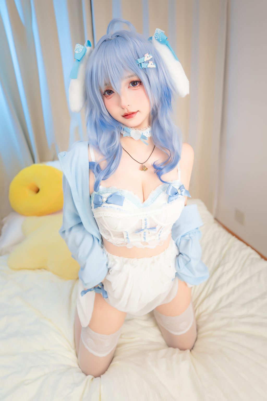 网红Coser@神楽坂真冬写真 原神 甘雨降临 [75P/2V/742MB] 网红写真-第4张