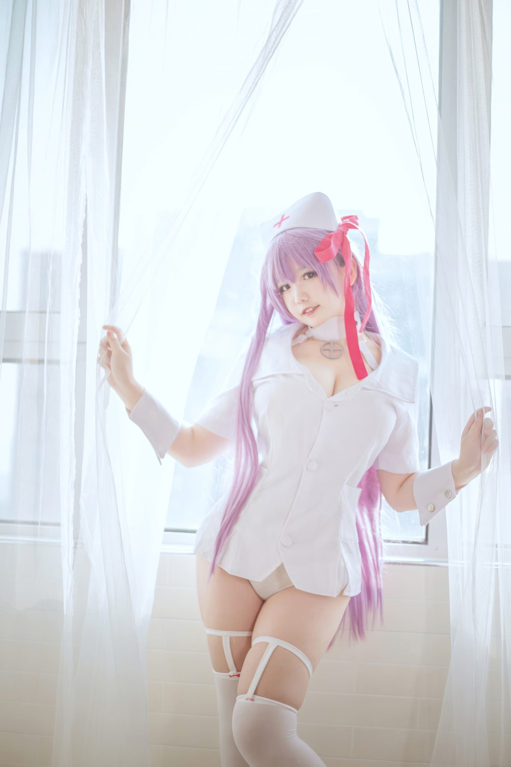人气Coser@阿半今天很开心 BB护士 [25P/96MB] 网红写真-第3张