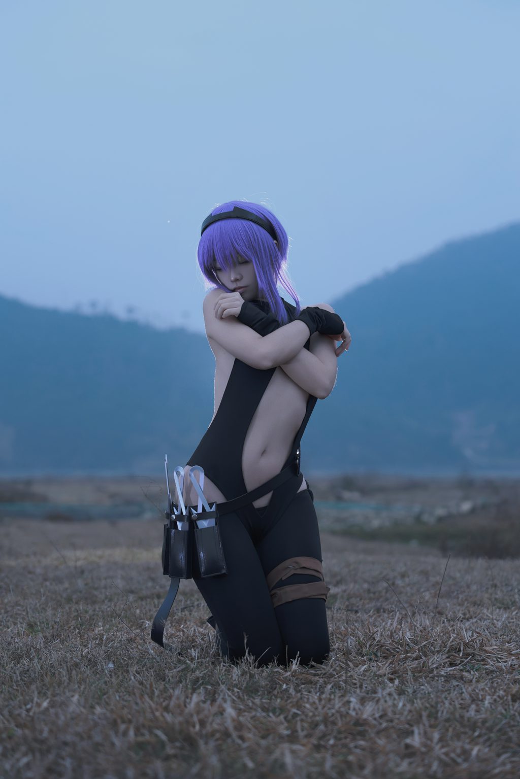 动漫博主@G44不会受伤 FGO 静谧之哈桑 [26P/360MB] 网红写真-第2张