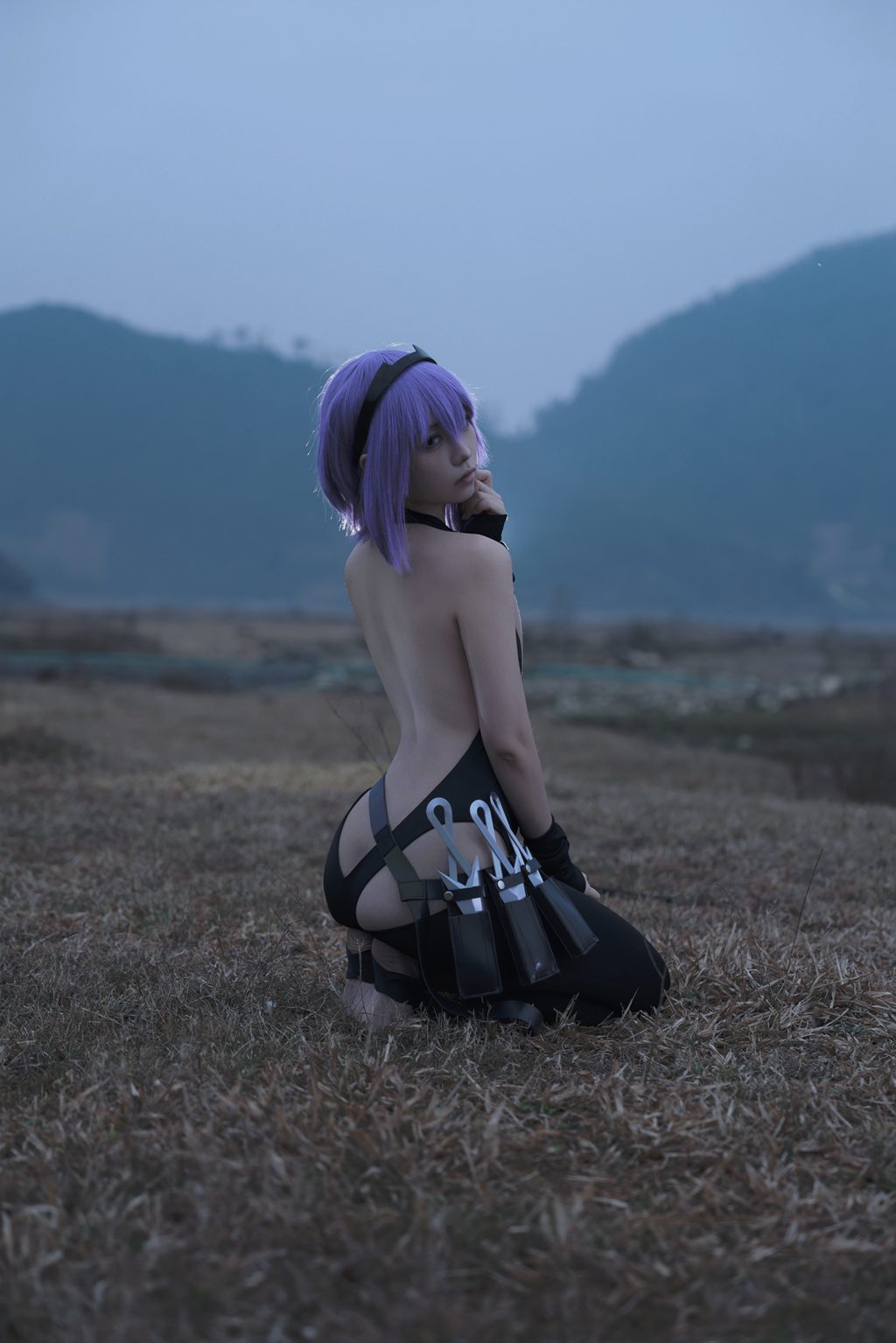 动漫博主@G44不会受伤 FGO 静谧之哈桑 [26P/360MB] 网红写真-第3张