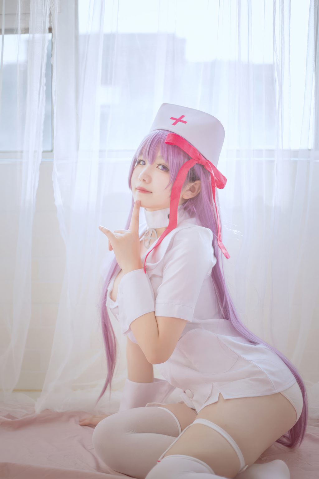 人气Coser@阿半今天很开心 BB护士 [25P/96MB] 网红写真-第4张