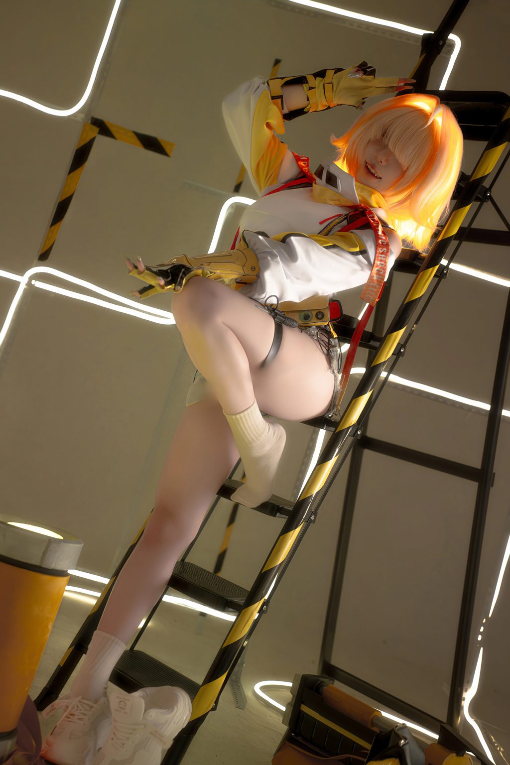 动漫博主@纸悦Etsu_ko Nikke胜利女神 伊莱格 [56P/10V/520MB] 网红写真-第4张