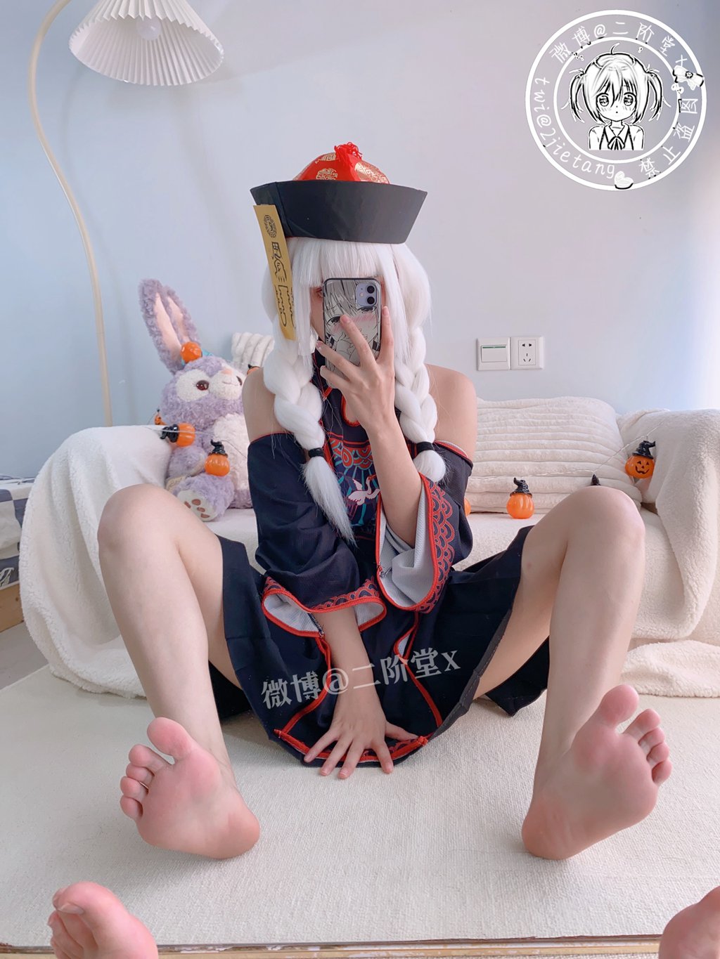 网紅Coser@二阶堂 (宅绘子) 僵尸[97P-90.3M] 网红写真-第3张