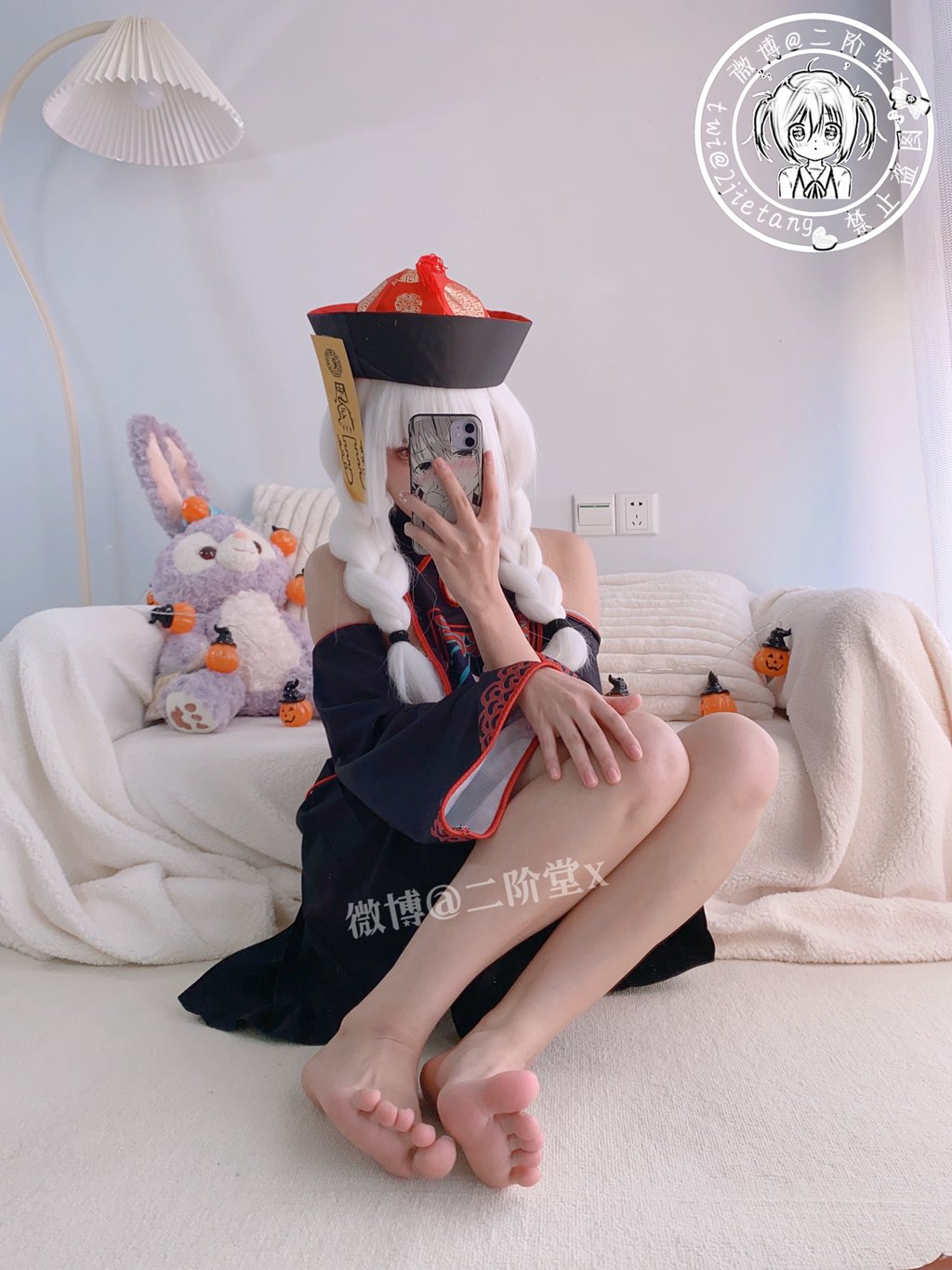 网紅Coser@二阶堂 (宅绘子) 僵尸[97P-90.3M] 网红写真-第4张