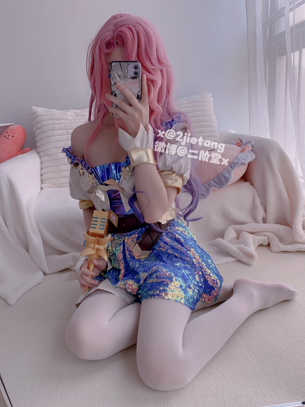 网紅Coser@二阶堂 (宅绘子) 萨勒芬妮[55P-1V-142.1M] 网红写真-第1张