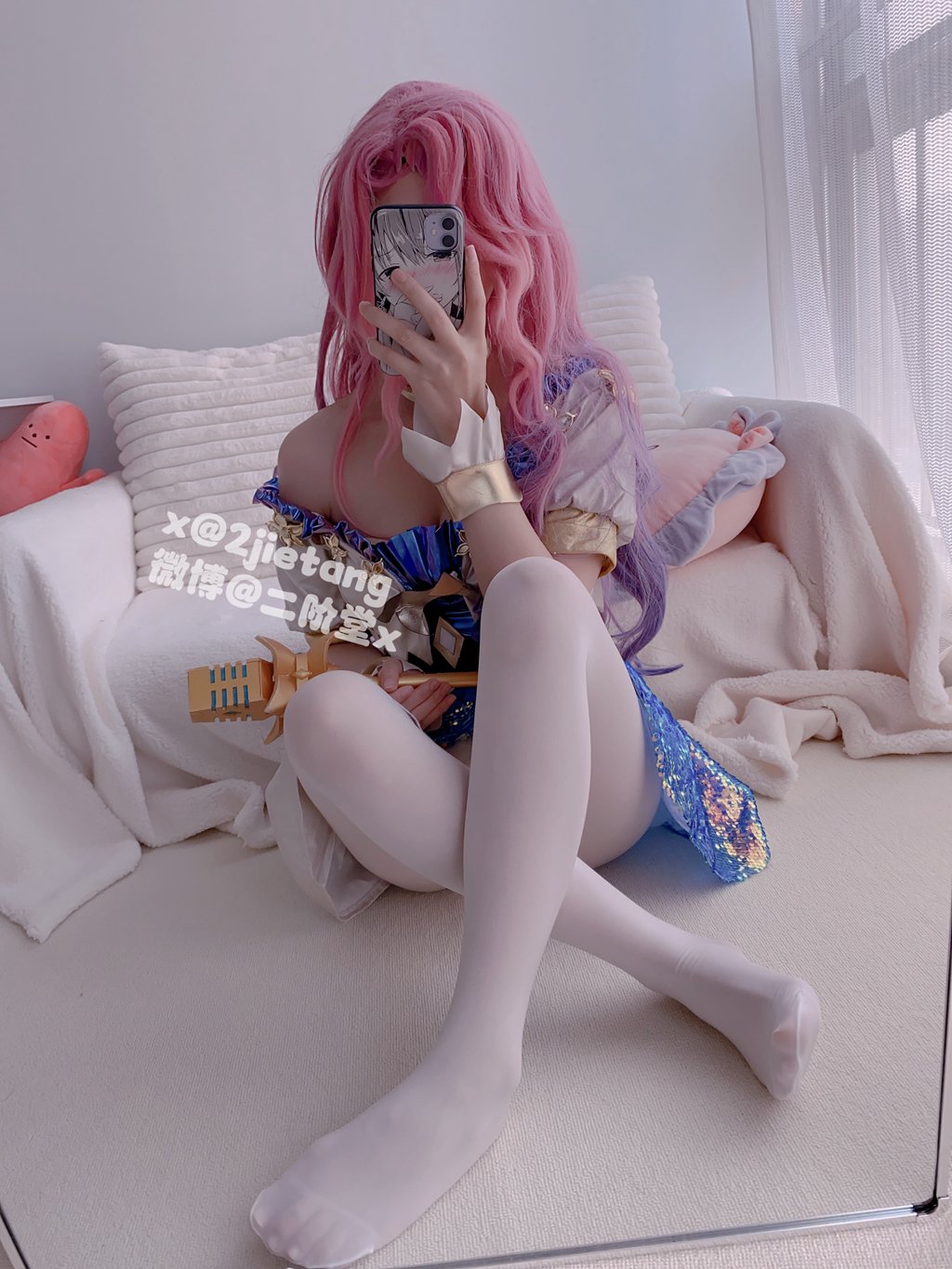 网紅Coser@二阶堂 (宅绘子) 萨勒芬妮[55P-1V-142.1M] 网红写真-第2张
