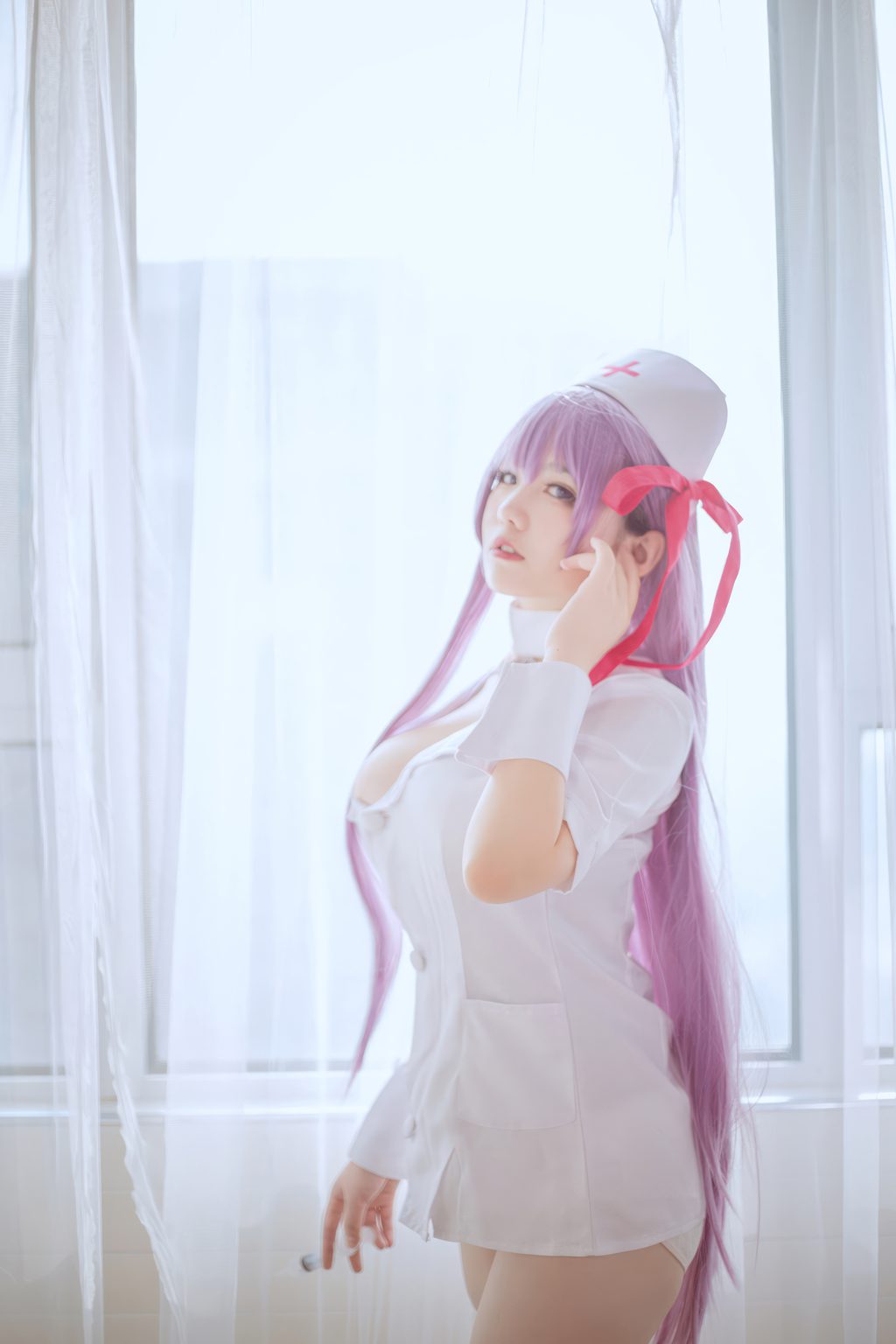 人气Coser@阿半今天很开心 BB护士 [25P/96MB] 网红写真-第2张