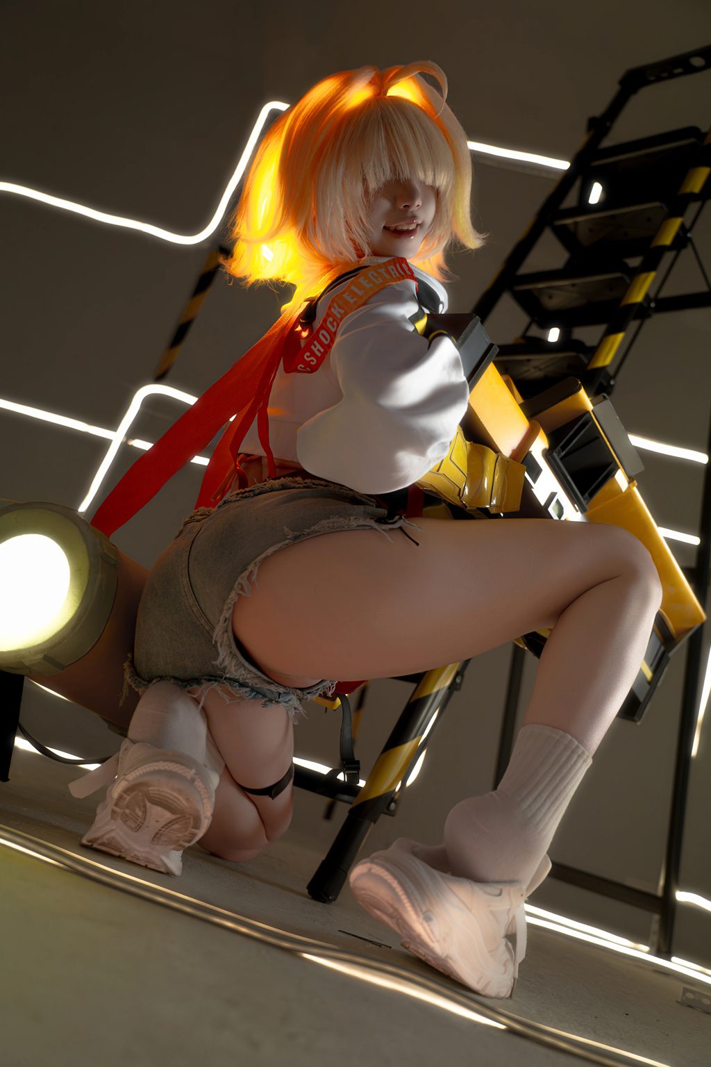 动漫博主@纸悦Etsu_ko Nikke胜利女神 伊莱格 [56P/10V/520MB] 网红写真-第1张