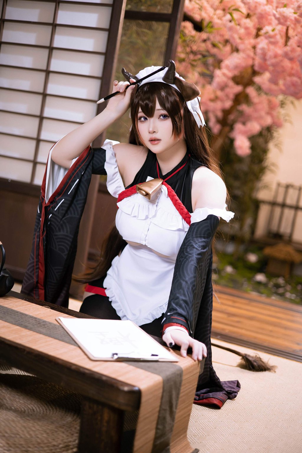 人气Coser@屿鱼 碧蓝 㭴 [17P/28MB] 网红写真-第3张