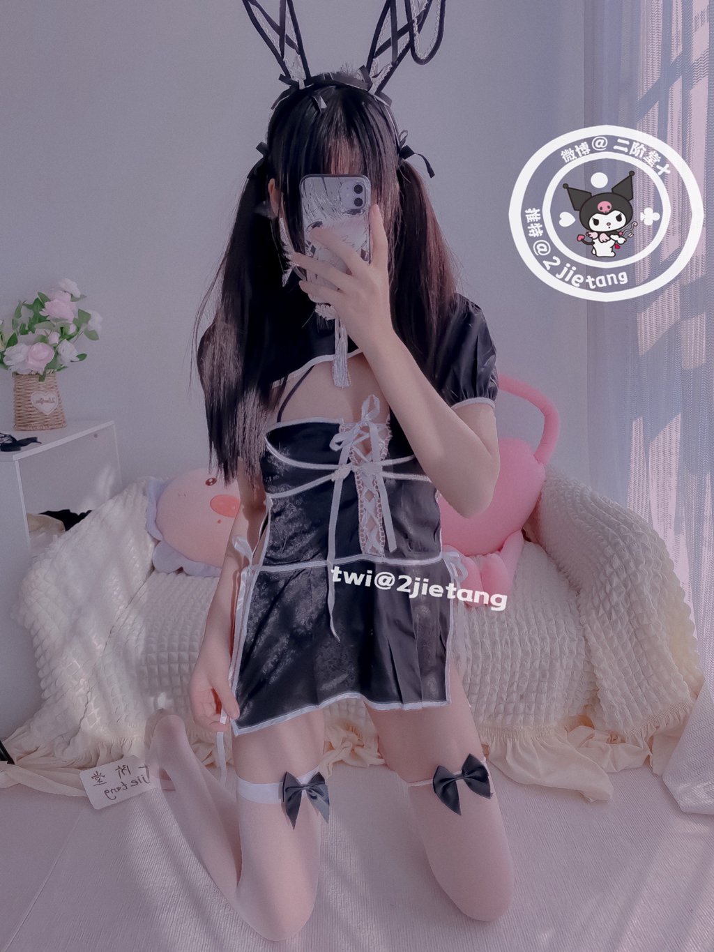 网紅Coser@二阶堂 (宅绘子) 改良旗袍[108P-60.5M] 网红写真-第1张